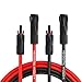 Produktbild hb-digital Solarkabel Verlängerung 6mm² PV Kabel Solar Verlängerungskabel mit Steckern und Buchsen Rot und Schwarz Kabelpaar für Photovoltaik Anlagen flexibel IP68 UV-beständig (6mm² 1m)