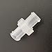 Luer Lock Connector Female to Female Luer Adapter for Pharmaceutical Medical Industrial Purposes PP 25 Pack