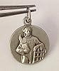 SAINT LAWRENCE MEDAL " PATRON SAINT OF DEACONS " - 100% MADE IN ITALY #1