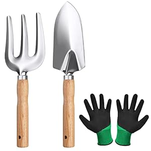 OFFCUP Tuingereedschapset, tuingereedschap, tuingereedschap, tuingereedschap, roestvrijstalen handgereedschap, tuingereedschap, tuingereedschap, tuingereedschap, tuingereedschap, roestvrijstalen