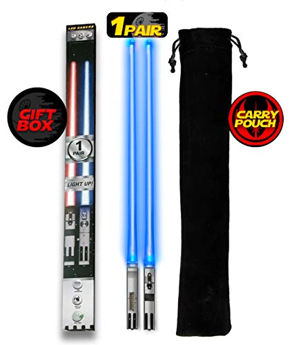 LIGHTSABER CHOPSTICKS LIGHT UP STAR WARS LED Glowing Light Saber Chop Sticks REUSABLE