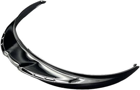 K1 Helmet Rear Spoiler for AGV K1, Aerodynamic Tail Wing Replacement, Motorcycle Helmet Accessories Gloss Black
