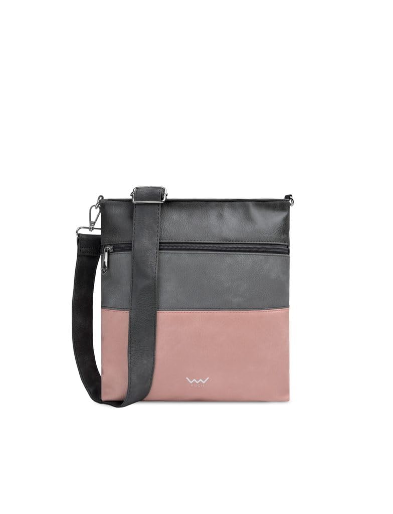 VUCH Unisex's Prisco Grey Handbag, gris, Talla UNICA