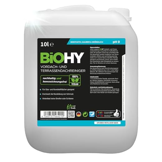 Sustainable Bio Cleaner for Roofs