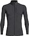 Produktbild icebreaker Descender LS Zip Men Größe L Jet Heather/Black