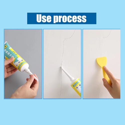Image of White Wall Crack Repair Tube - 250 Gram | Putty Past | Wall Scratch Renovate Tube (Pack Of 1)