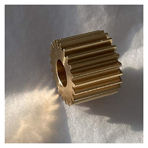 SUOFEILAIMU-PHONE CASE Industry 0.5M 22T Copper Gears Hole 6mm 5mm 45 Steel M3 Jackscrew Brass Pinions (Hole Diameter : 5mm Copper Gear)