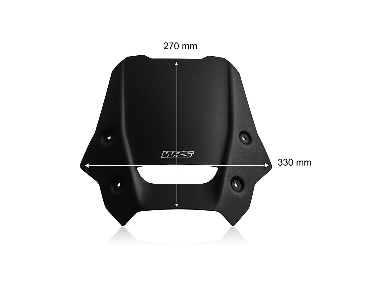 CUPOLINO SPORT NERO OPACO WRS NX 500/400 2024-2025