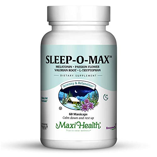 Sleep O Max - Melatonin Passion Flower Valerian Root L-Tryptophan