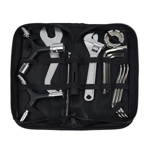 WELDTITE 14-in-1 Tool Kit Durable Steel with 18 Functions Essential Bike Repair Tools (Pack of 1)