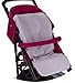 Babysanity® Soffice Copri Seduta Passeggino Universale Anti Sudore Anallergico Copertura Rivestimento per Bambino Neonato 100% Cotone Spugna (Grigio)