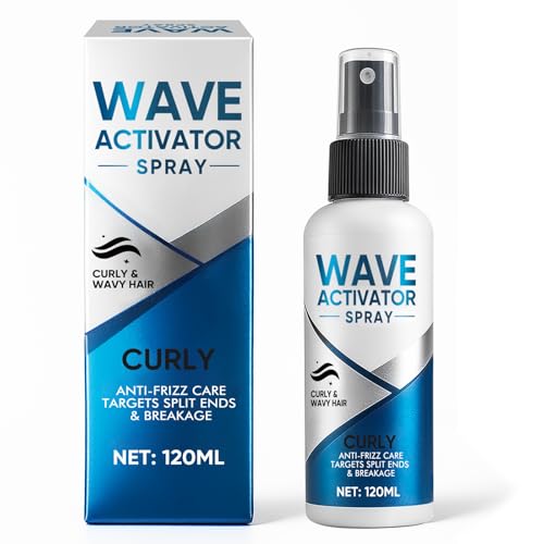 Bounce Better Wave Activator Spray with Coconut Oil & Aloe Vera, Define Your Natural Curls with Ease Enhances Waves, Curls, & Coils, Hydrate And Adds Shine