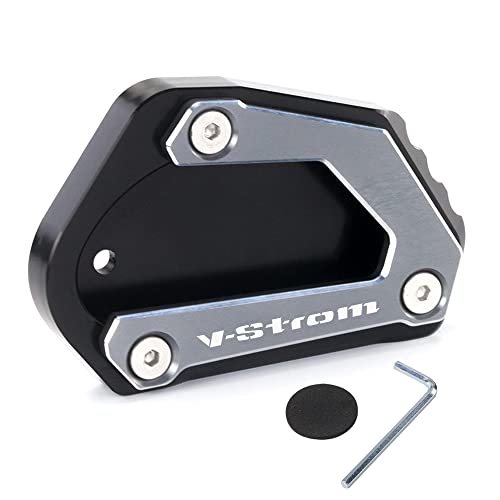 Kickstand V-Strom 650XT anti enfoncement pour stationner en sécurité