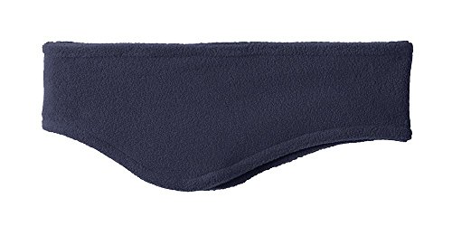 Mafoose R-Tek Stretch Fleece Headband Ears Cover for Warmth and Shape Navy