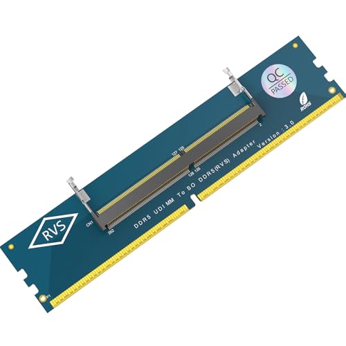 Sintech DDR5 Adapter, DDR5 SO-DIMM to U-DIMM Converter for Desktop Memory Tester