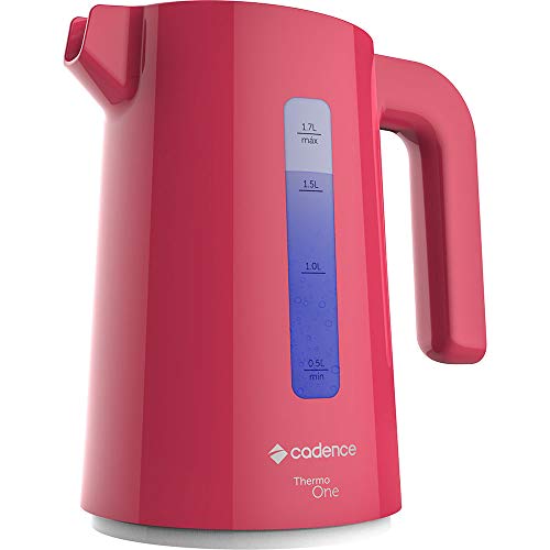 Chaleira Elétrica Cadence Thermo One Colors, 1,7L, 220V, Rosa, CEL387