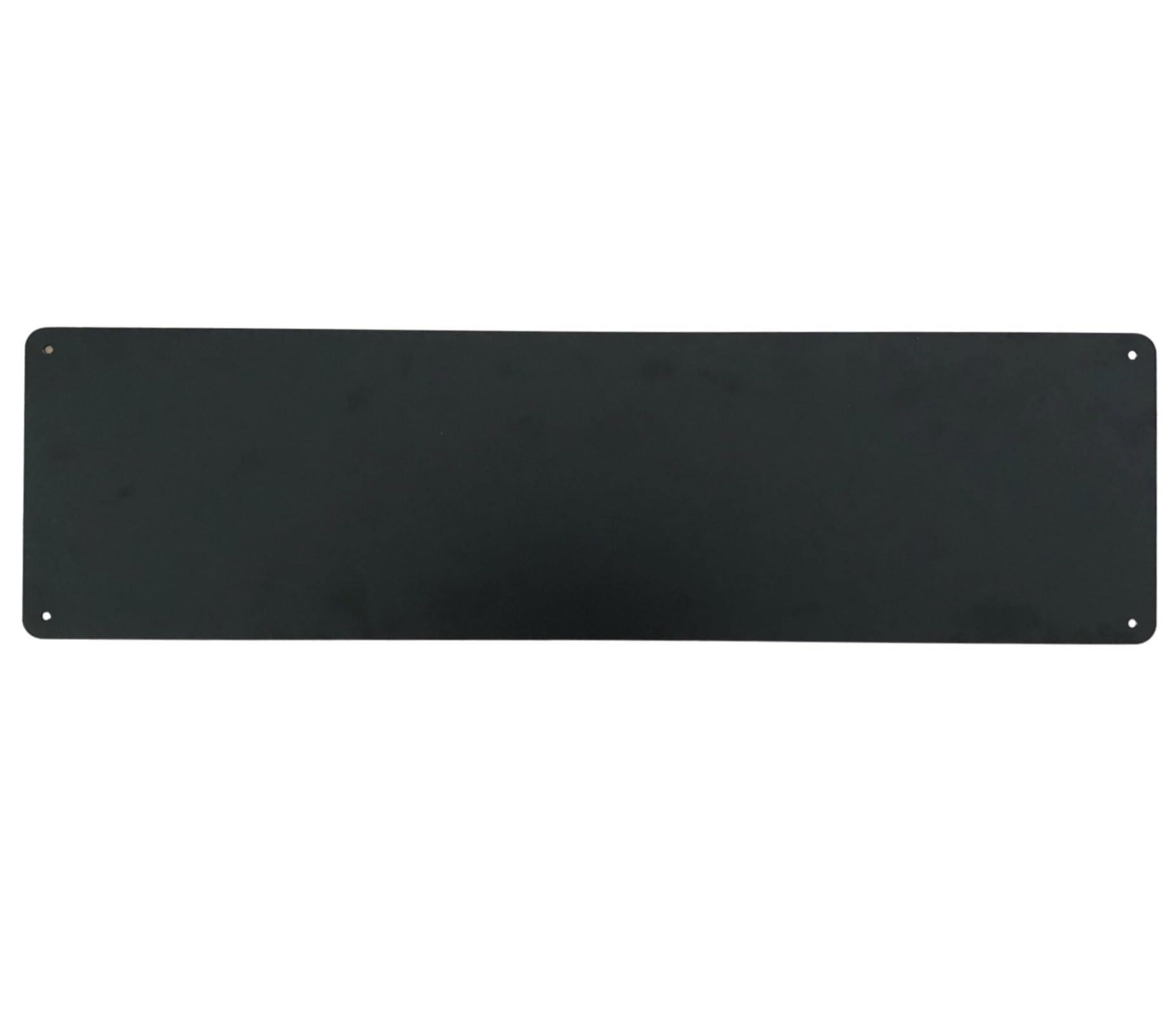 Lavagna Magnetica da Parete in Acciaio Nera 80x22 cm, White Memo-Board, Pannello Magnetico per Calamite, Lavagna da Cucina, Ufficio, Camera dei Bambini