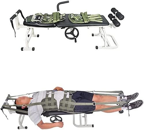 ADITAM Massage Table Portable Massage Bed, Back Lumbar Traction Device for Bed, Massage Bed Table Cervical and Lumbar Traction Bed Body Stretching Device Equipment Double the comfort