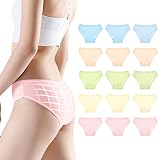 [Travelcare] 15枚使い捨てショーツ パンツ レディース下着セットコットン100%綿 衛生 個包装 女性用 防災 旅行 入院 出張 便利グッズ(5色，M)