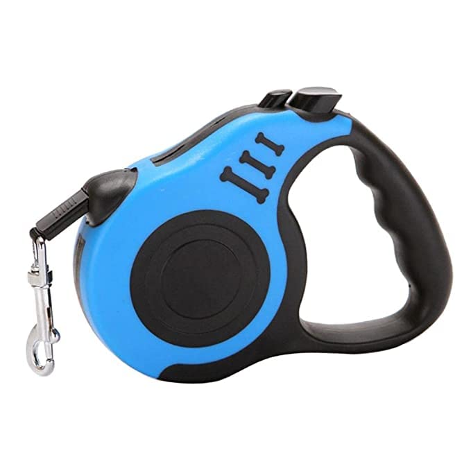 RvPaws Standard Retractable Dog Lead Leash, Automatic Telescopic Traction Rope, Can Be Extended Upto 5 Mtr for Small and Medium Dogs (Blue) (B0BXFF2LF1) Amazon Price History, Amazon Price Tracker