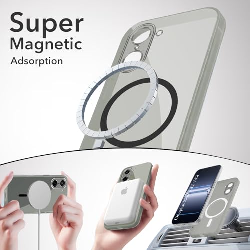 Image of Jkobi Lifetime Anti-Yellow MagSafe Compatible Clear Back Cover Case for Oneplus Nord CE 5 (Sleek Hard Crystal | Shockproof and Camera Protection)