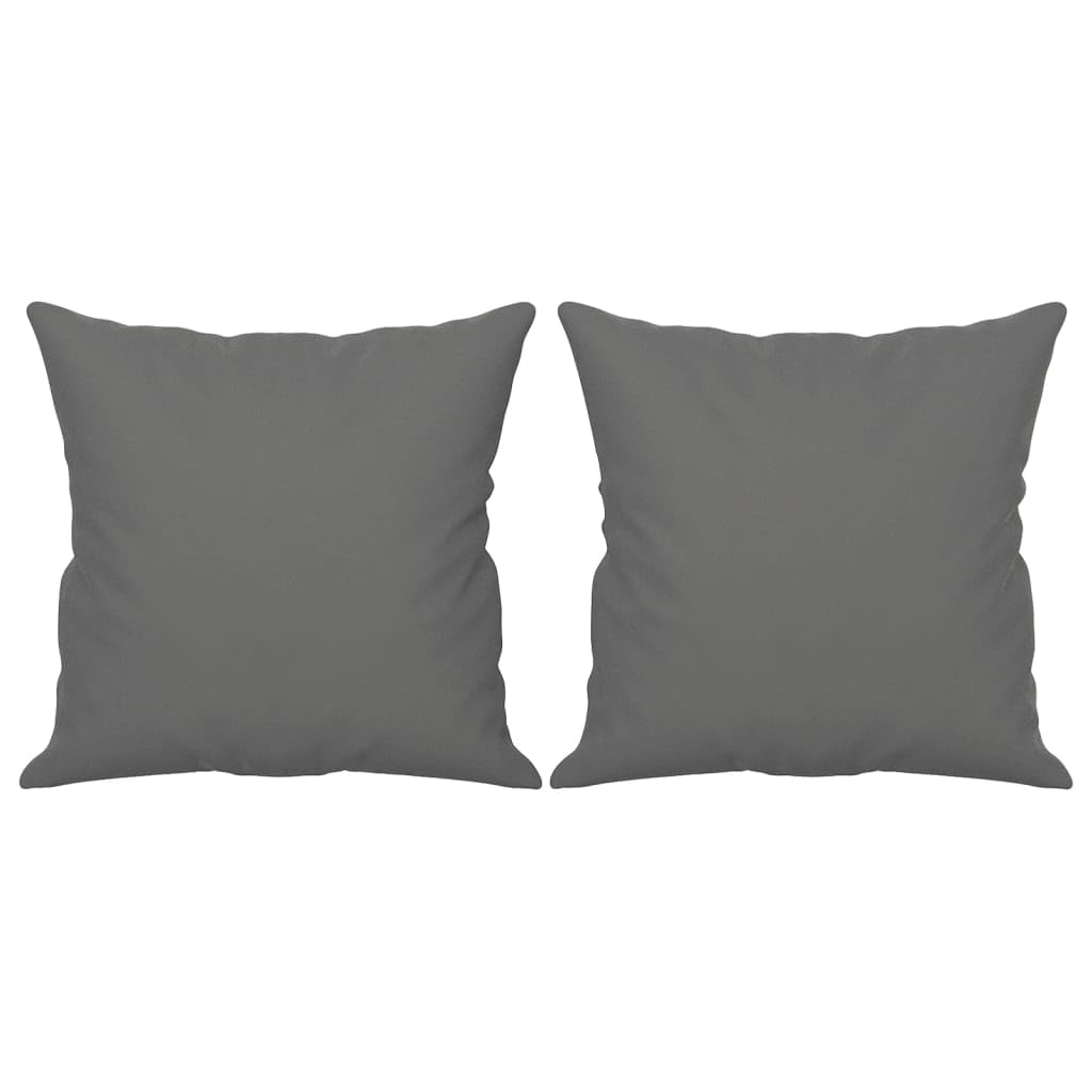 Homgoday Sofa 3-osobowa Poduszki Ciemnoszary 180 cm Tkanina z mikrofibry, Meble do wnętrz i na zewnątrz, wystrój domu, wyposażenie domu do wnętrz, sypialni, salonu, biura