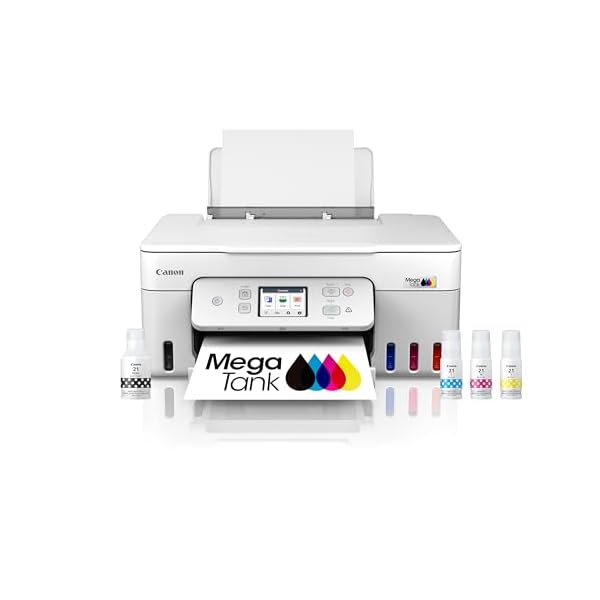 Canon Megatank G3290 All-in-One Wireless Supertank [Megatank] Printer | Print, Copy Scan | Mobile Printing |2.7″ LCD Color Touchscreen | Auto Duplex