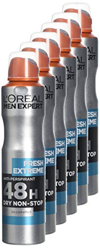 L'Oreal Men Expert Fresh Extreme 48 Hrs Anti-Perspirant Deodorant for Men, 250 ml, Pack of 12, Bulk Buy - Image 2