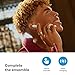 Sennheiser ACCENTUM True Wireless Earbuds - Crystal-Clear Sound with Hybrid ANC, Ergonomic Design, 28-Hour Battery Life, Touch Interface, Black