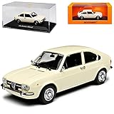 Aus Metall mit Plastikteilen Minichamps Alfa Romeo Alfasud Coupe Weiss 1972-1983 1/43 Maxichamps Modell Auto mit individiuellem Wunschkennzeichen