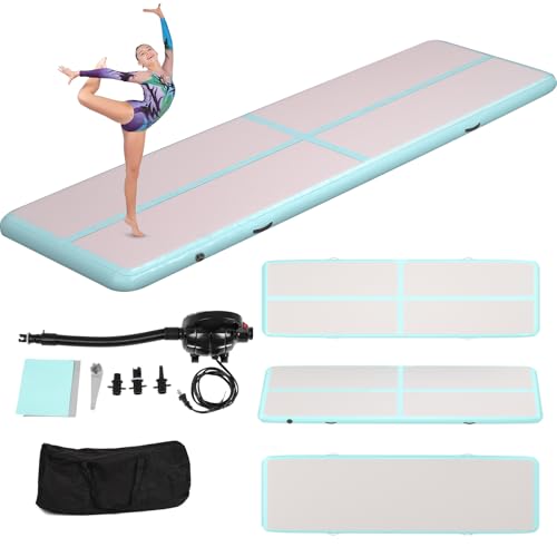 Tapis de gymnastique gonflable de 3 m et tapis de culbutage d'air de yoga