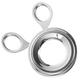 YUYUETIME ステンレス製卵割り器 卵シェルトッパー キッチンツール 丸型カット 使いやすい 耐久性 高性能 朝食用 家 レストラン向け