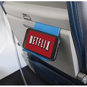 Trek Stand Phone Holder for Air Travel, Flying, Traveling, Hotel, Home, Desk, Bed, Kitchen, and Treadmill. Compatible with iPhone, Android, & Other Cell Phones …