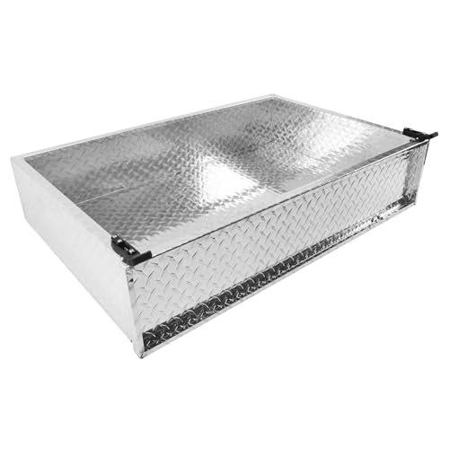 Golf Cart Heavy Duty Aluminum Diamond Plate Cargo Box