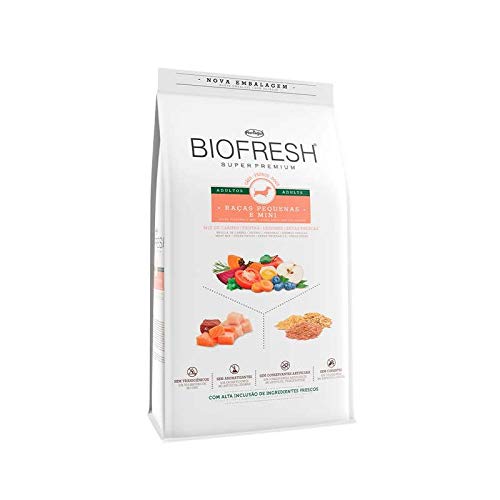 Ração Super Premium Hercosul Biofresh Para Cães Adultos De Raças Pequenas 3kg