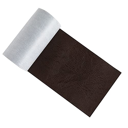 Image of Leather Repair Tape Patch kit Retro Coffee Heavy Duty,4x60 inch Self Adhesive Patch for Couch,Sofa,Car Seat,Furniture, Drivers Seat,Computer Chair First Aid Vinyl Repair kit