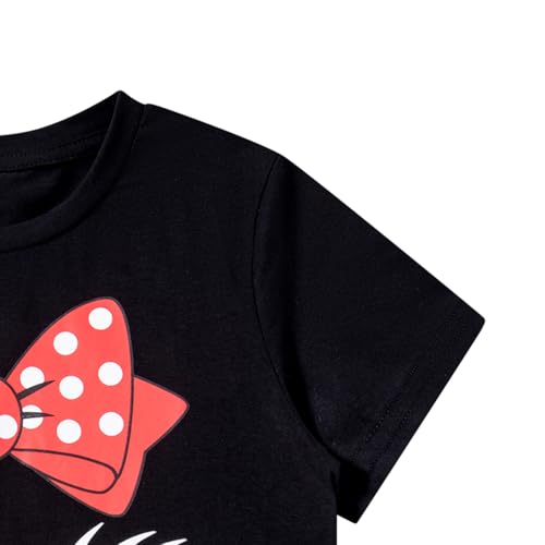 LATOBREATH Baby Girl Little Kid Thanksgiving Day Turkey Shirt Outfit Short Sleeves Party Dress Up4