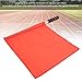 HERCHR 2Pcs Sports Referee Flag, Competition Referee Signal Flag Track and Field Events Match Training Flags with Stainless Steel Pole Stick(Red)