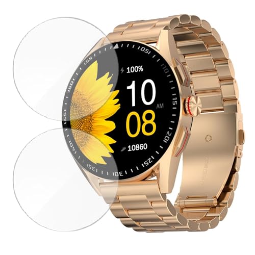 Image of 2 Pack| Smartwatch Screen Protector for Fire Boltt Invincible Plus |1.43 inch| | Flexible TPU Film, 9H Scratch Resistant, Bubble Free Installation - Not a Tempered Glass