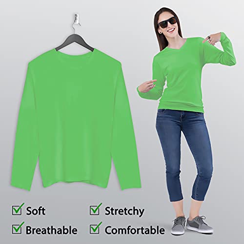 BaHoki Essentials Long Sleeve V-Neck Undershirts - Great Stretch and Layering Piece - Designed for Maximum Performance2