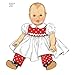 Simplicity 4707 Vintage Baby Doll Clothing Sewing Patterns for Girls by Teri, A (S-L)