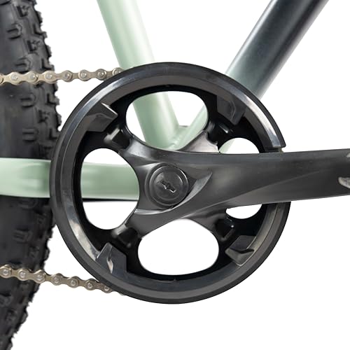 Image of LUCIFIRE Invalid||MTB||Light Weight Aluminum Frame|| Dual DISC Break|| Suspension Fork||Single Speed ||Nylon Tyres|BLK /Green|29T