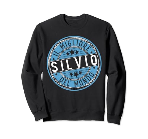 Silvio | Il Migliore Silvio Del Mundo | uomini e ragazzi Felpa