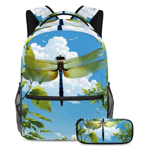 Ensemble de cartables enfants libellule mignonne multicolore