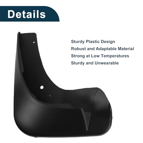 Image of Mud Flaps Splash Guards for Skoda Fabia 2008-2011 W /Mount Accessories Mud Guards Front and Rear 1 Set
