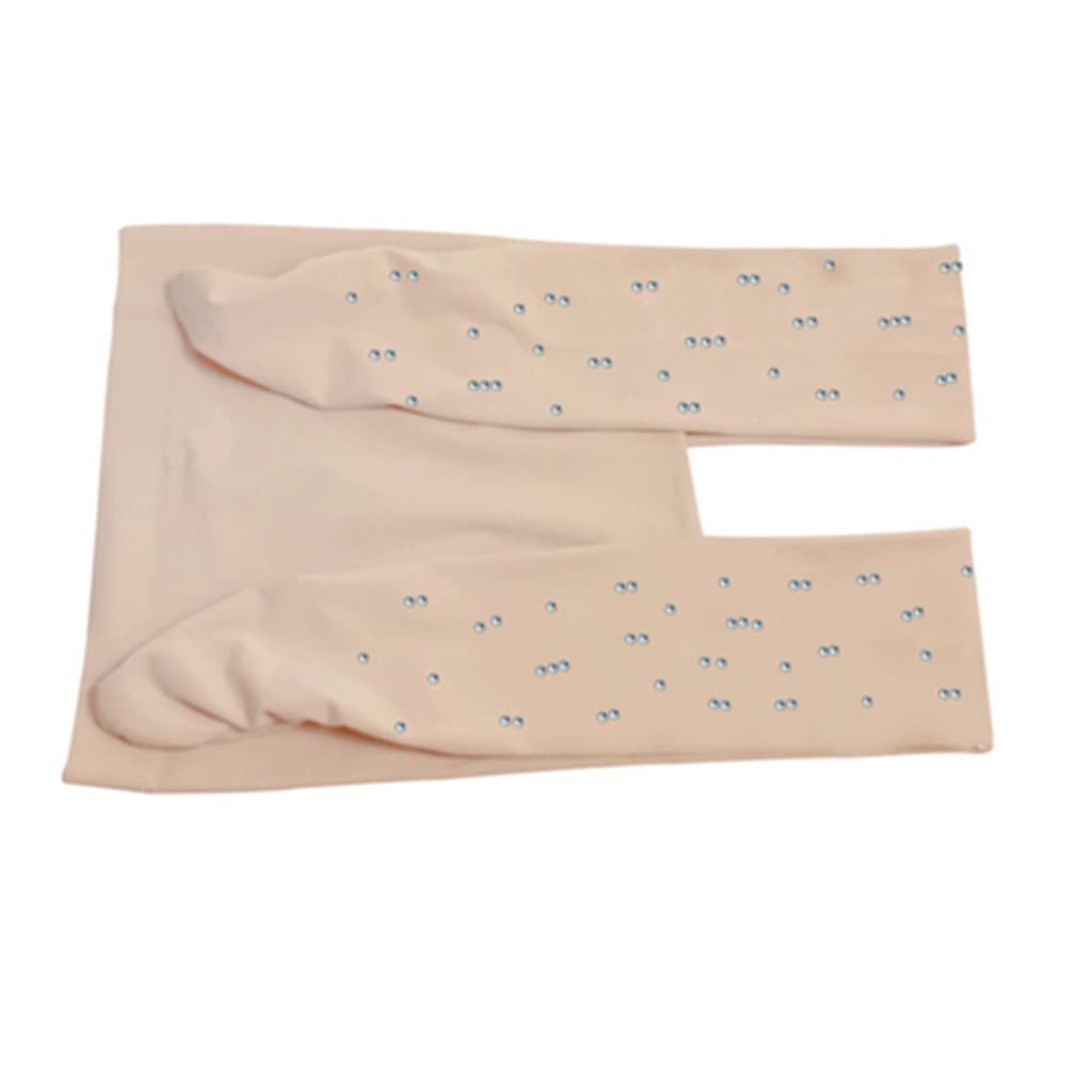 Chaussettes De Patinage Glace Femme - Confort Respirant, Coton élastique, Hauteur Genou - Idéal Pour Patinage Artistique, Rollers