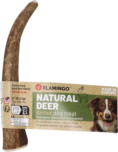 bastoncini per cani – Snack Nature Corna di Cervo Easy – Taglia S – 25g – corna segate – accesso facilitato al midollo – dall’Europa