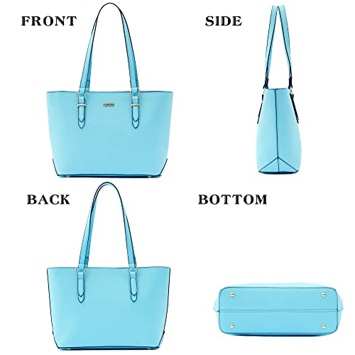 Image of Purses And Wallets Set For Women Work Tote Satchel Handbags Shoulder Bag Top Handle Totes Purse With Matching Wallet