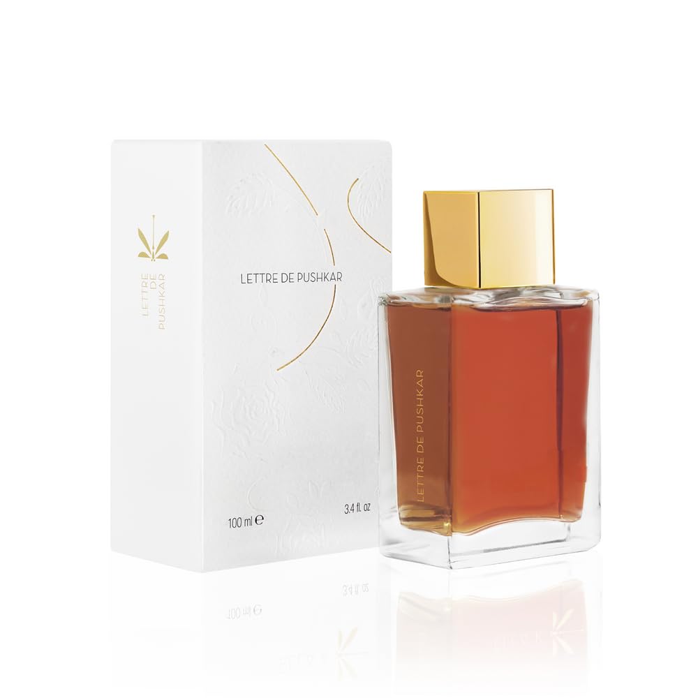 Lettre de Pushkar Eau de Parfum 100ml Luxury Fragrance with Gold Cap