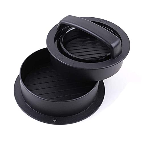 Cisixin 3-en-1 Prensa de Hamburguesa,Prensa para Hacer Hamburguesas,Antiadherente Molde Hamburguesa Plastico para Hamburguesas Caseras de Carne o Vegetales